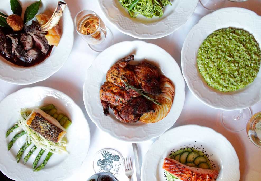 New York - manger à Barbetta, le plus ancien restaurant italien des États-Unis