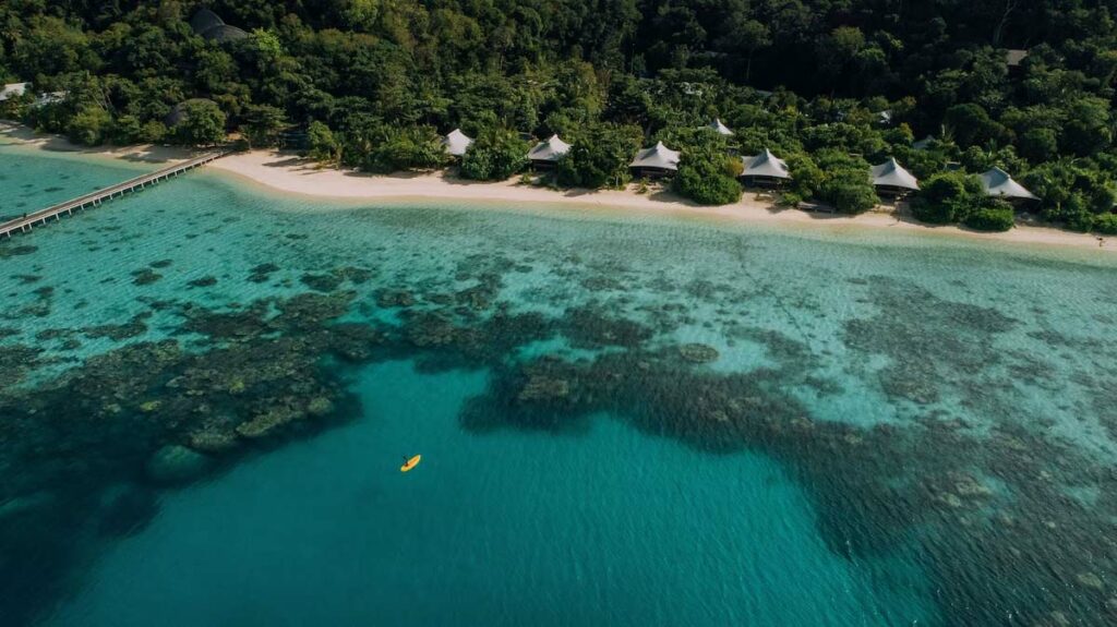 Bawah Reserve, Archipel des Anambas en Indonésie