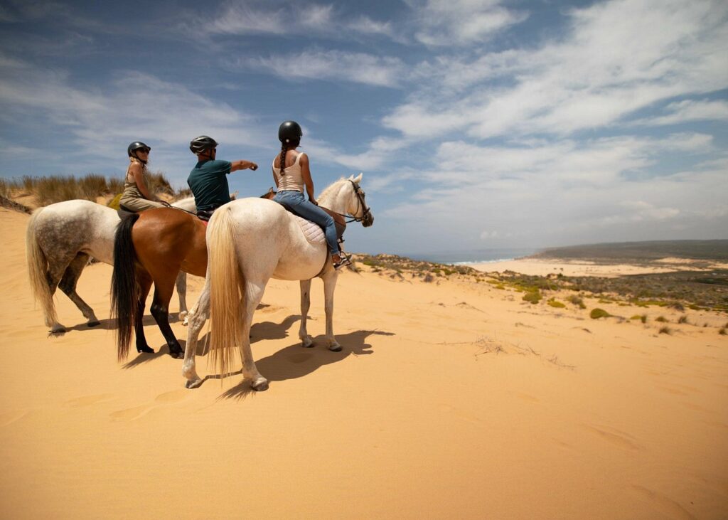 Faro avec ses enfants