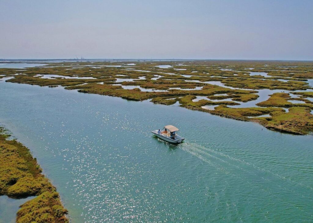 Faro avec ses enfants