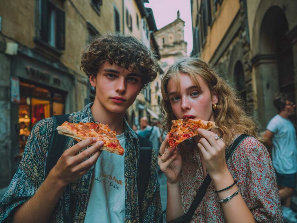 Florence avec ses enfants