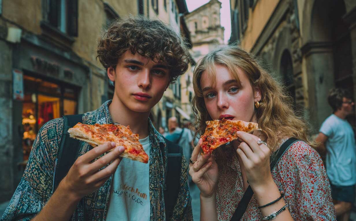 Florence avec ses enfants