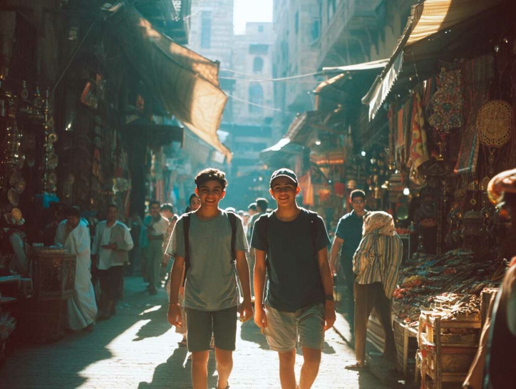 voyage au Caire avec ses enfants