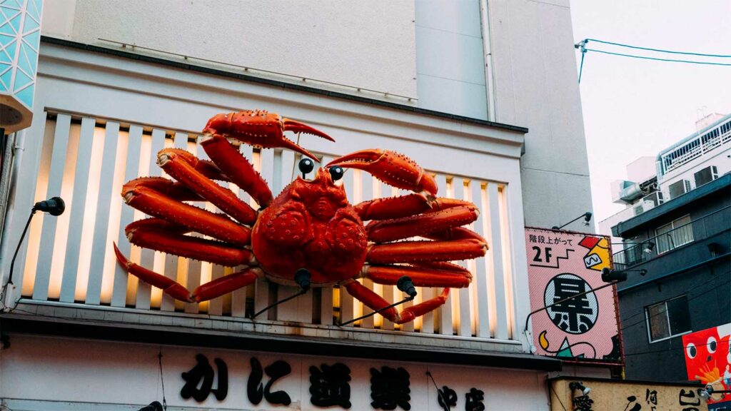 Osaka street food