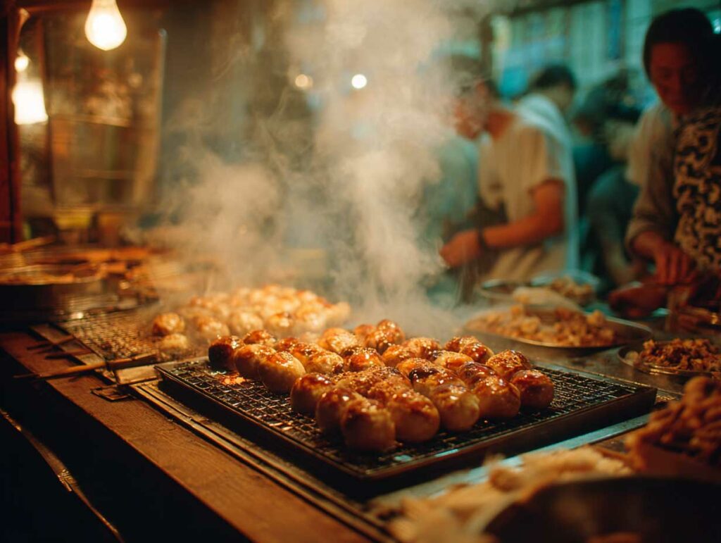 Osaka street food