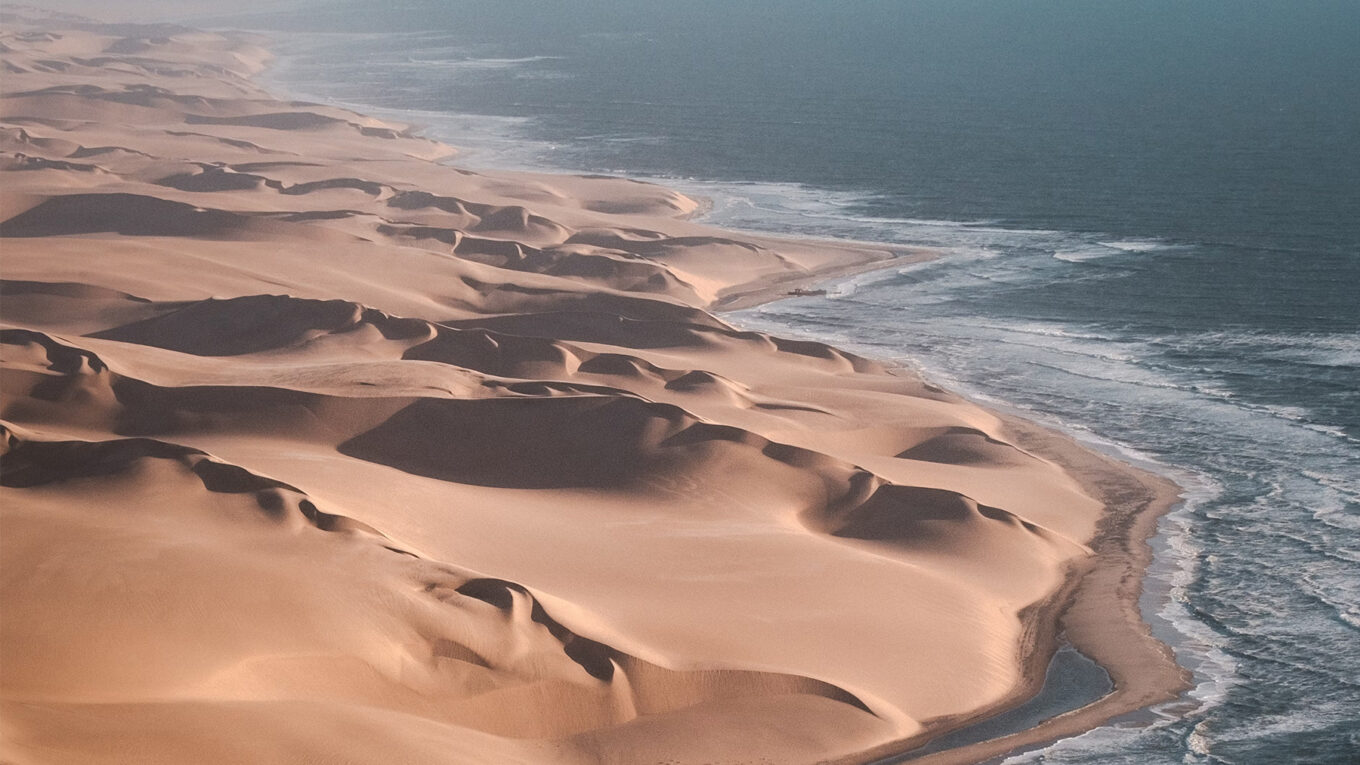 La Côte des Squelettes en Namibie