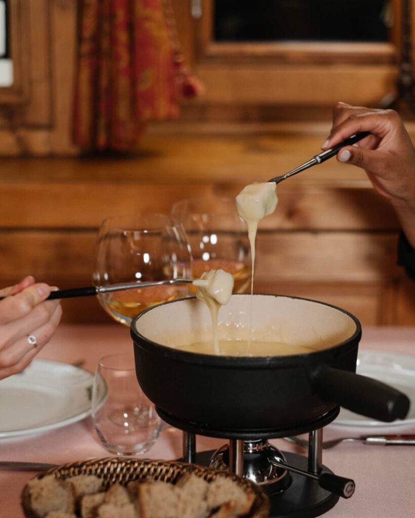 Fondue à Les Airelles