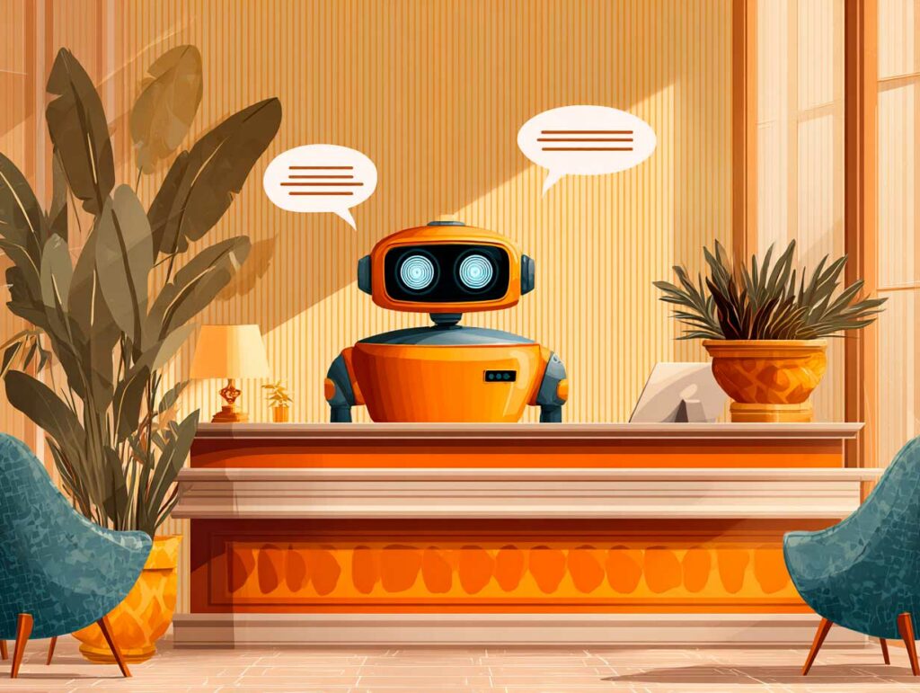 Chatbots hoteliers