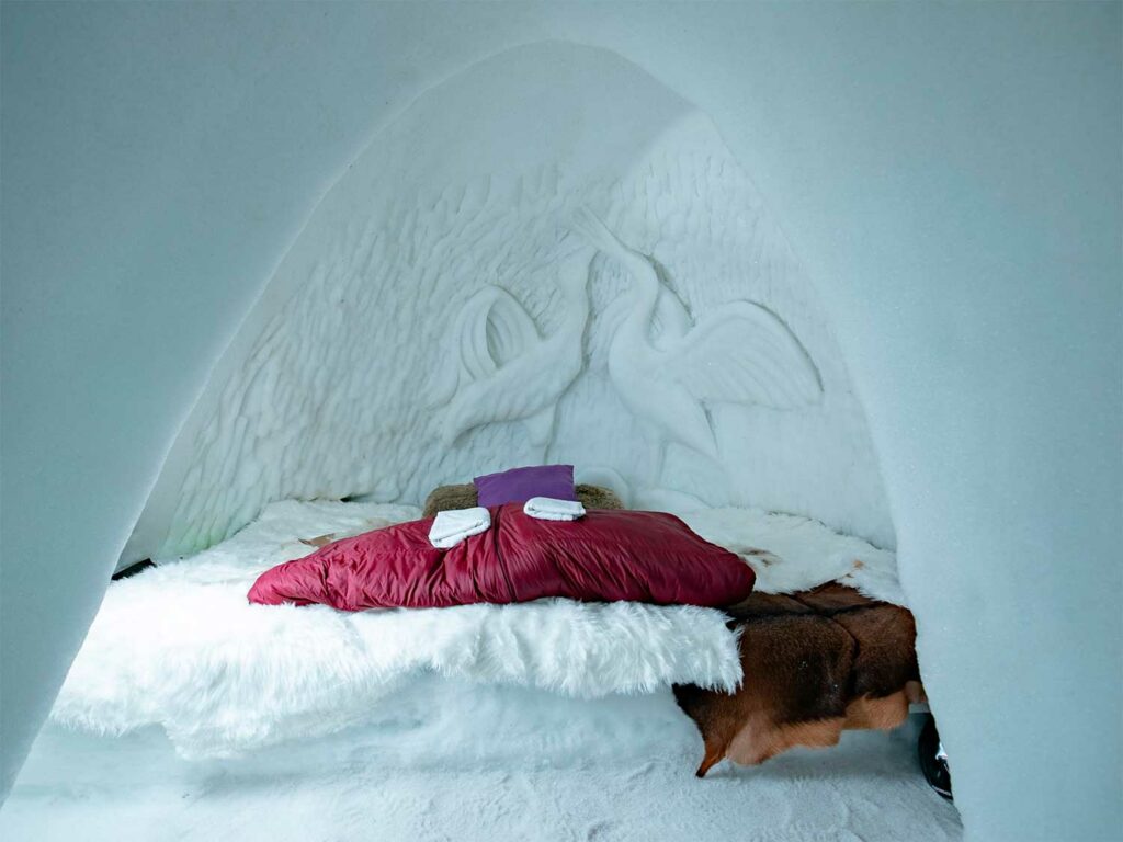 Passez une nuit magique en igloo à Val Thorens