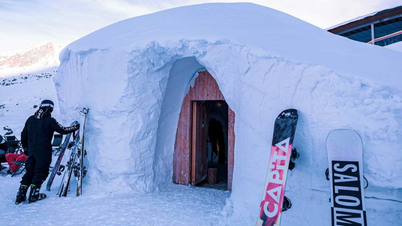 Passez une nuit magique en igloo à Val Thorens
