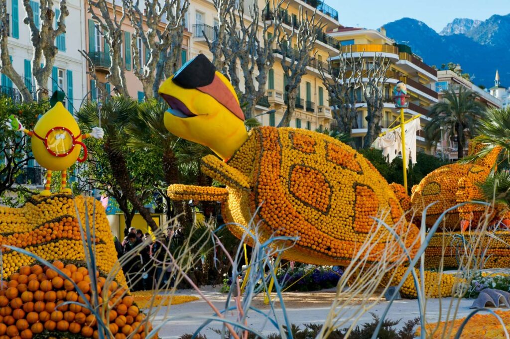 La Fête du citron de Menton