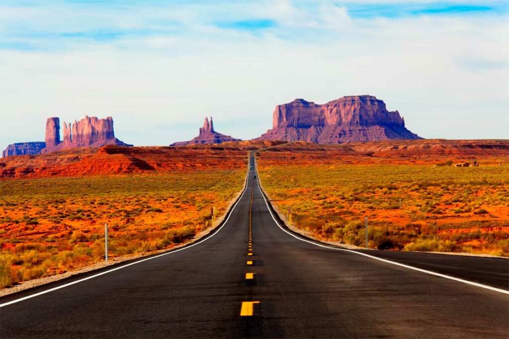 Partir à Monument Valley