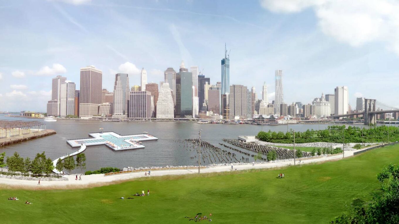 +Pool, une nouvelle piscine flottante à New York