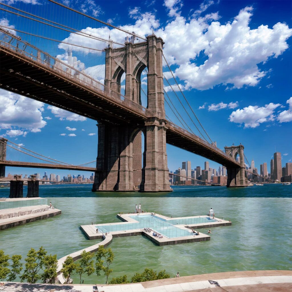 +Pool, une nouvelle piscine flottante à New York