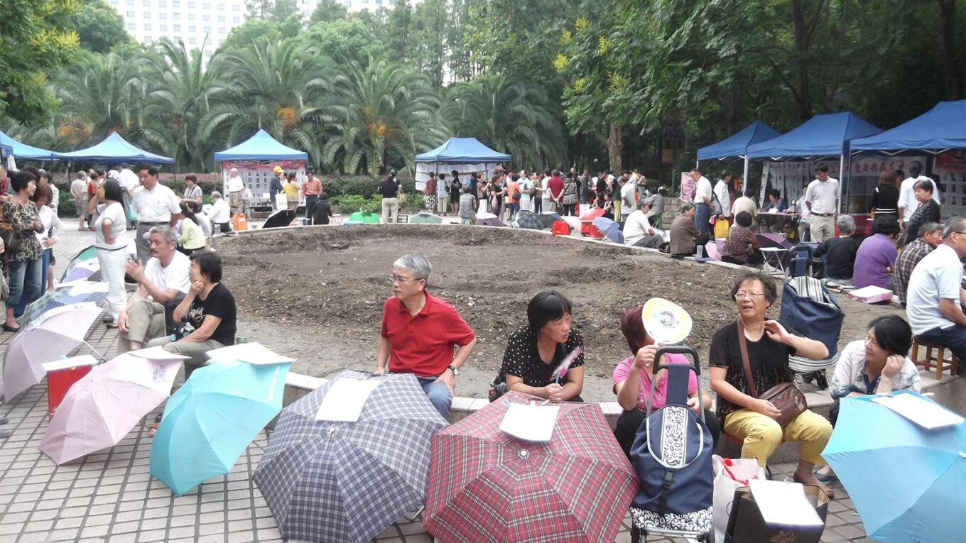 le marché aux mariages de Shanghai