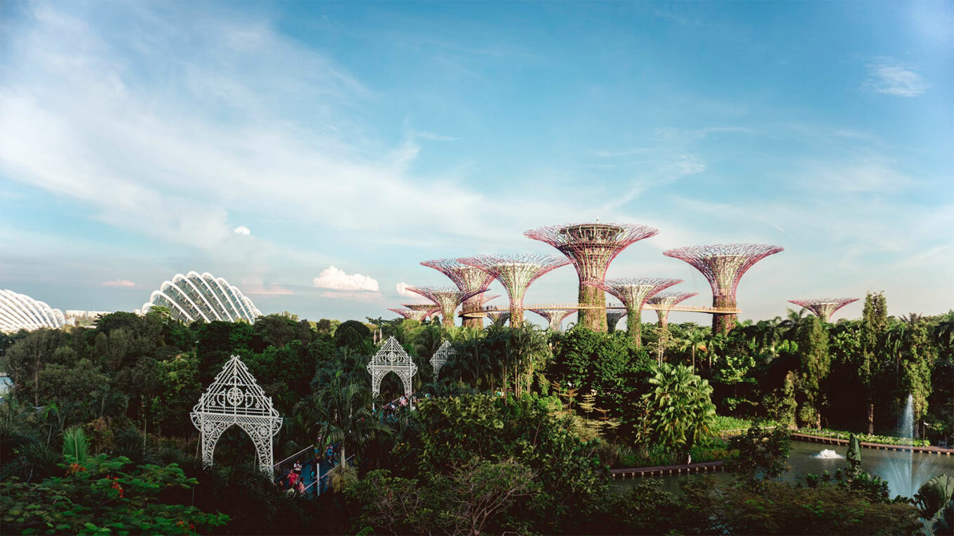 ville architecture futuriste